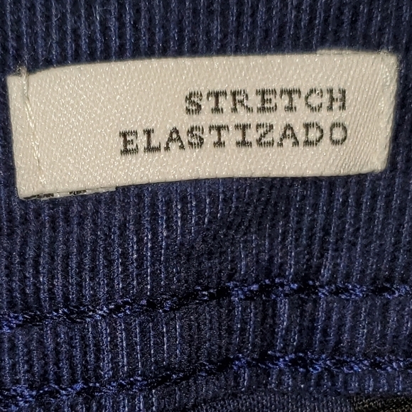 a new day corduroy blue pants Slim Size 18 NEW - Picture 10 of 12
